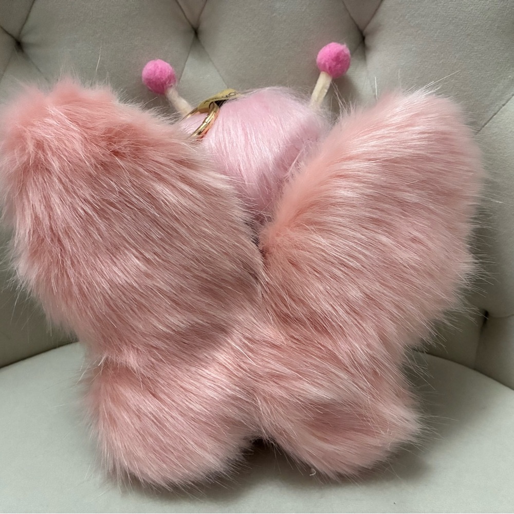 Gorgeous pink and leopard print custom labubu butterfly - New, high-quality - Picture 3 of 3